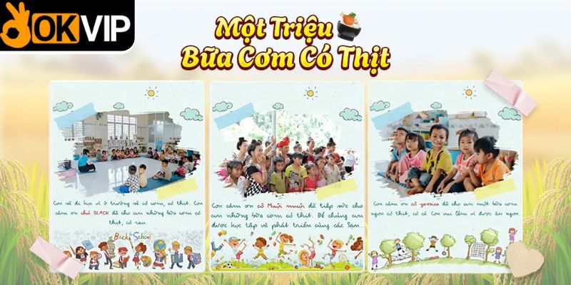 chương trình giúp đỡ người khó khăn một triệu bữa cơm có thịt