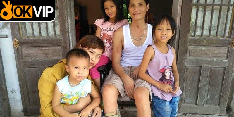 OKVIP thiện nguyện giúp đỡ gia đình bé Ca