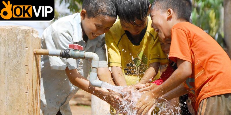 hạnh phúc trao đi niềm vui bền lâu - nước sạch về làng